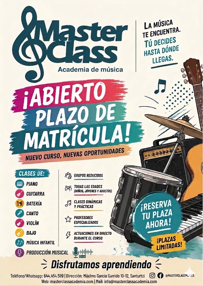 Abierto Plazo de Matrícula